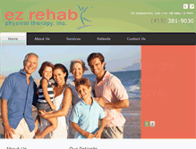 Tablet Screenshot of ezrehab.com